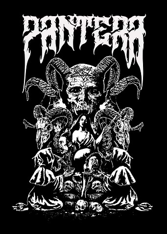 Pantera Band Graphic Art