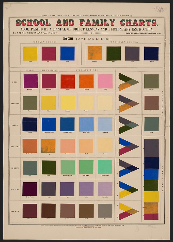 School and Family Color Chart