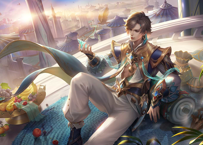Fantasy Prince with Crystal