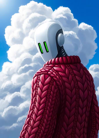 Robot in a Sweater