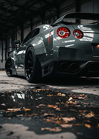 Sport Car Indoor Showcase - Artificial Series 03
