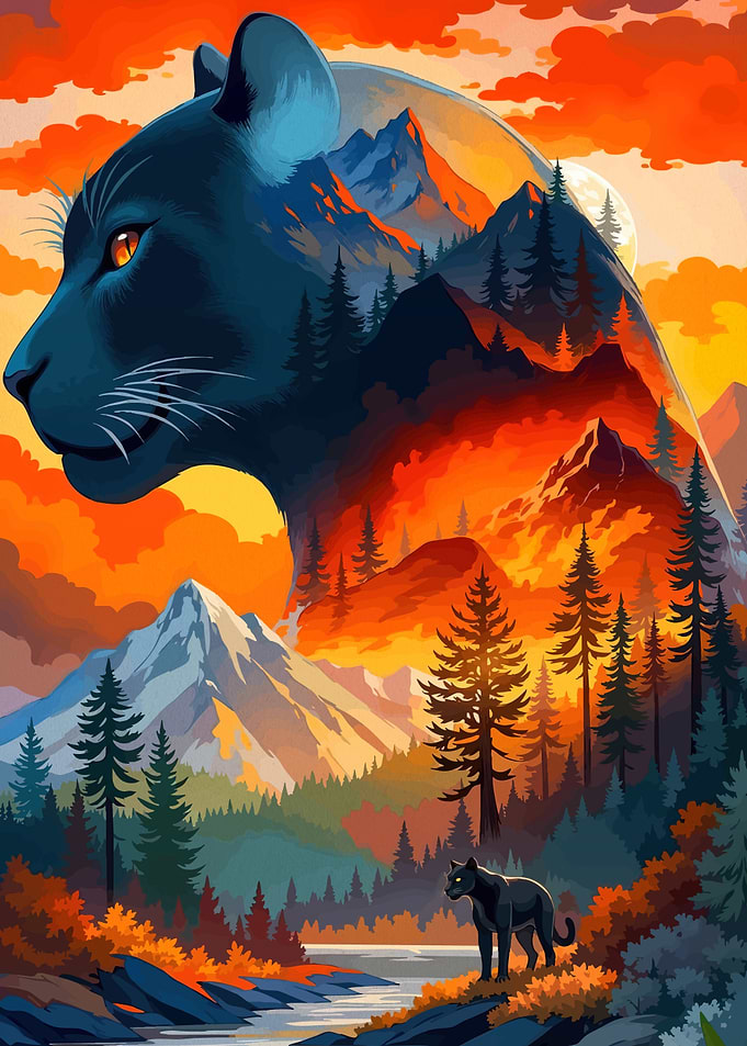 Panther Mountain Landscape