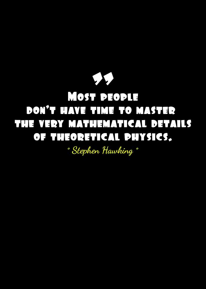 Stephen Hawking Quote on Theoretical Physics