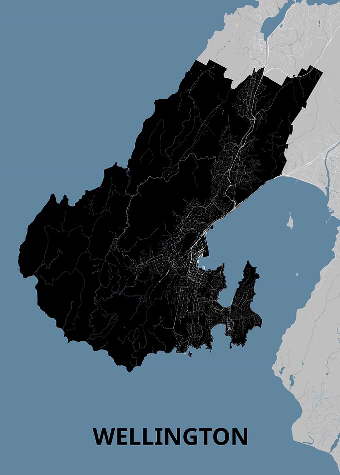 Wellington City Map