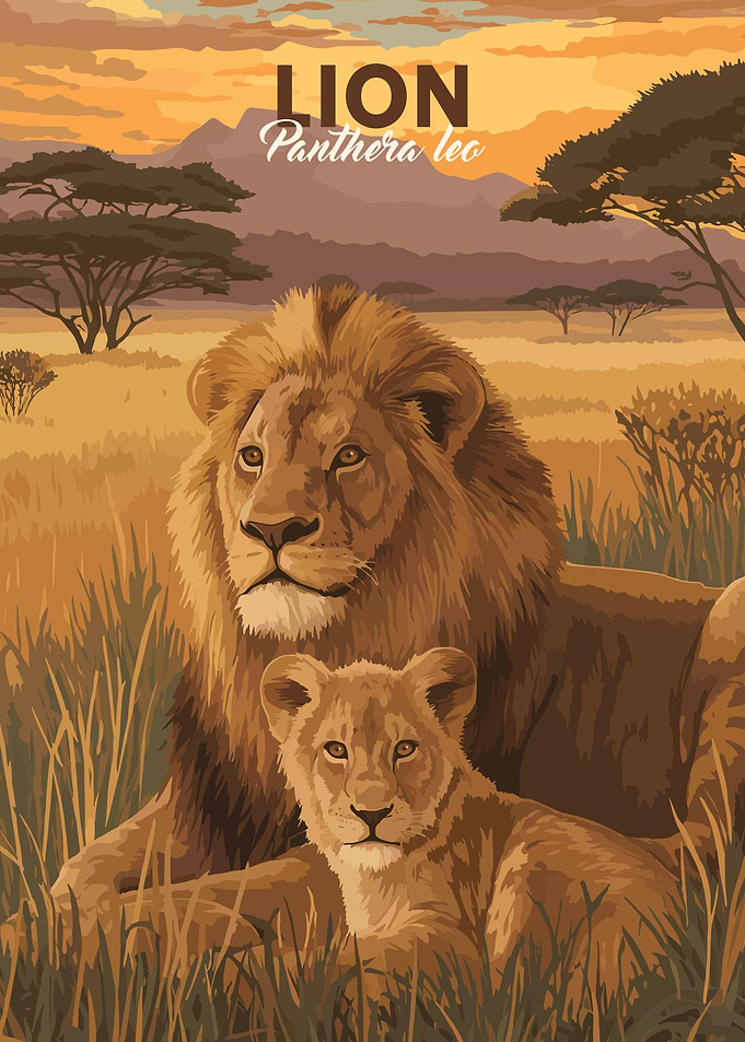 Lion and Cub