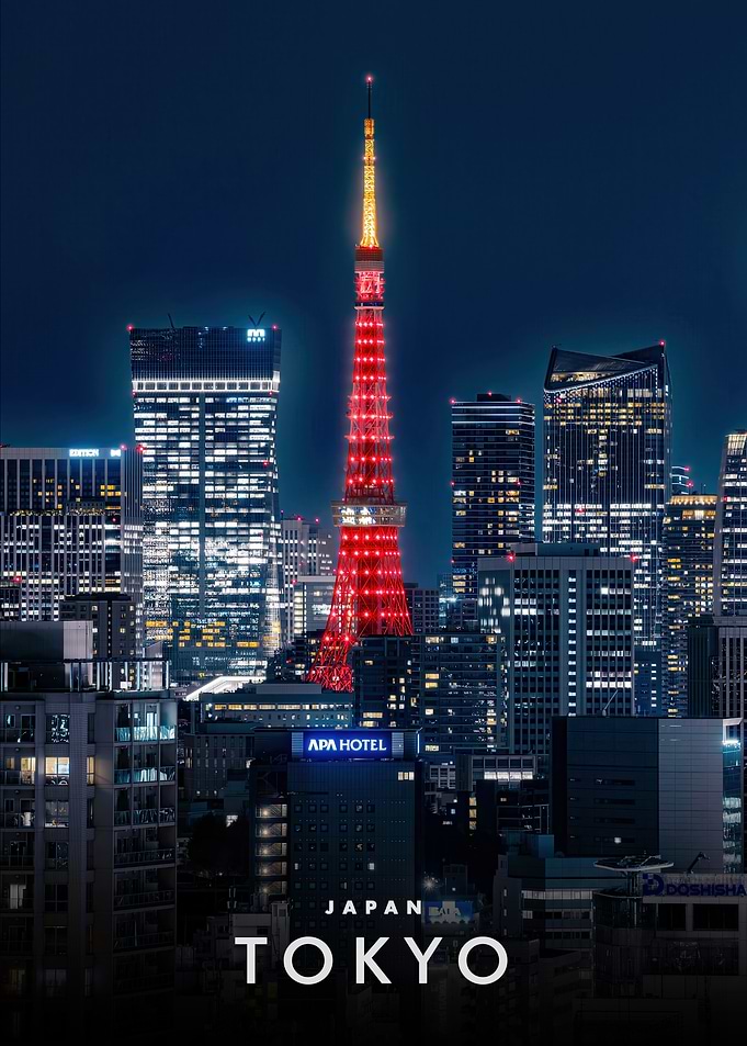Tokyo Tower at Night