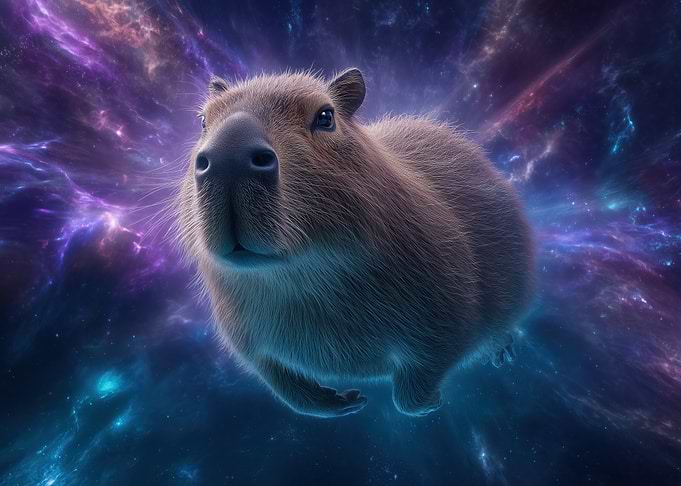 Capybara in Space