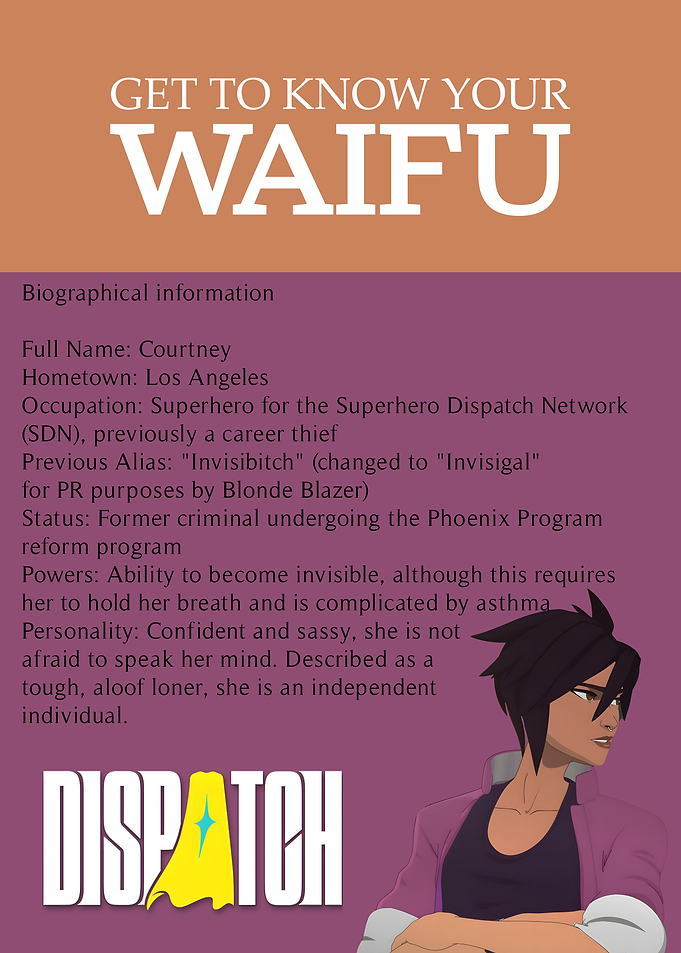 Dispatch Waifu Invisigal