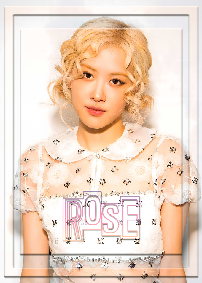 Rosé from Blackpink portrait