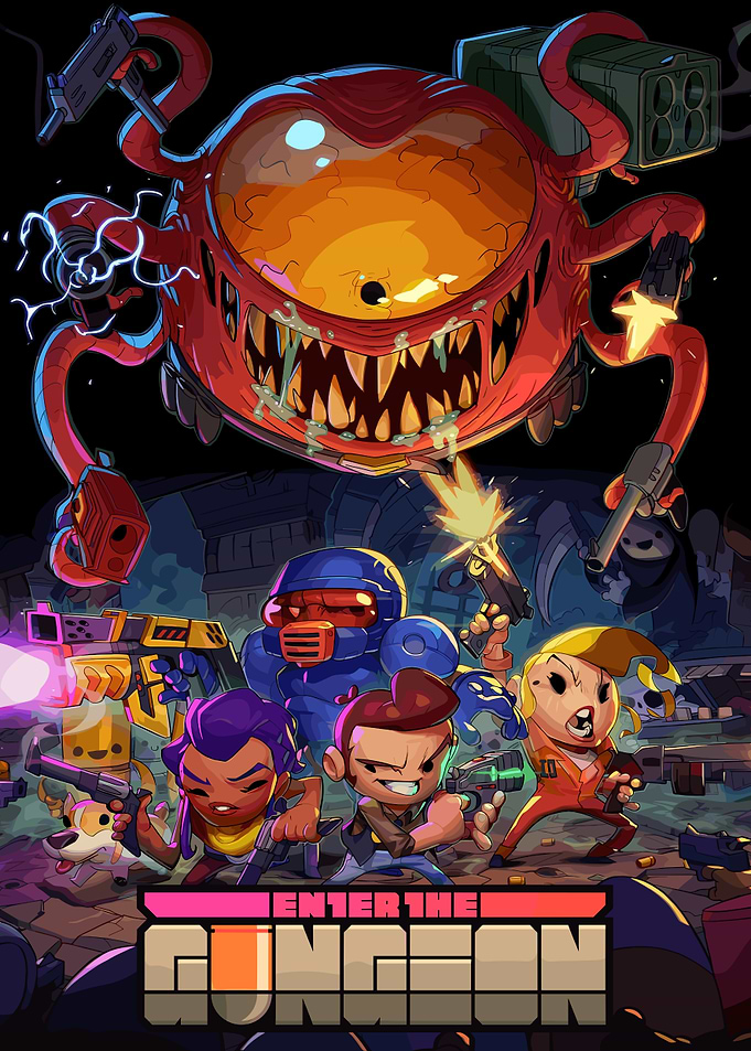 Enter the Gungeon Game Cover Art