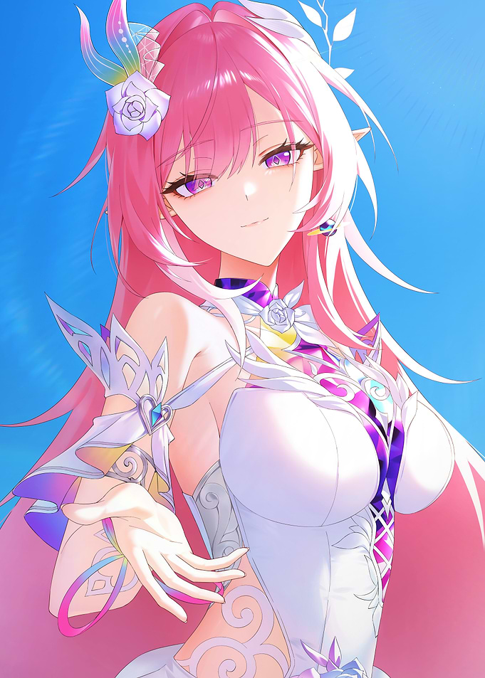 Girl with Pink Hair