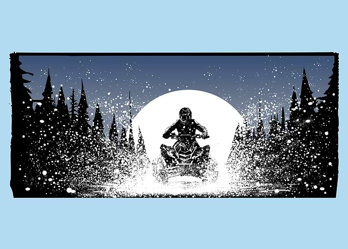 ATV Rider in Water