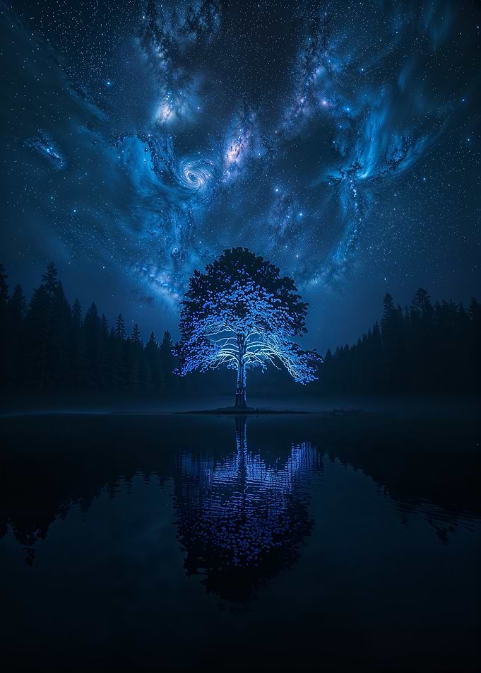 Sapphire Tree of the Heavens