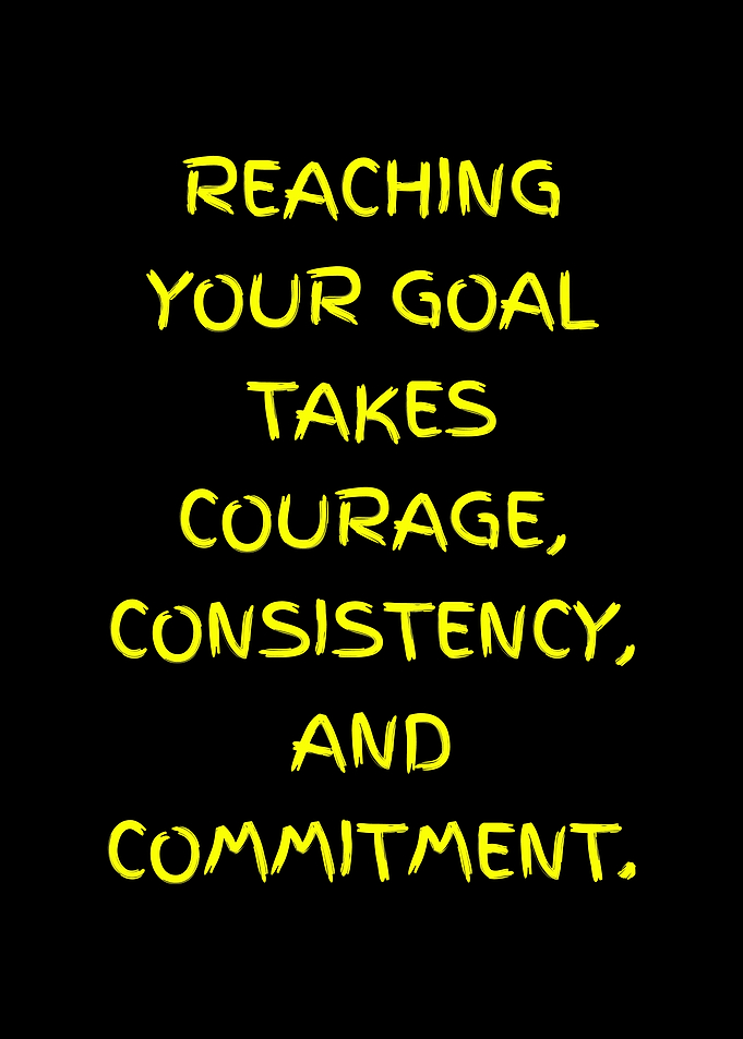 Motivational Quote: Reaching Your Goal