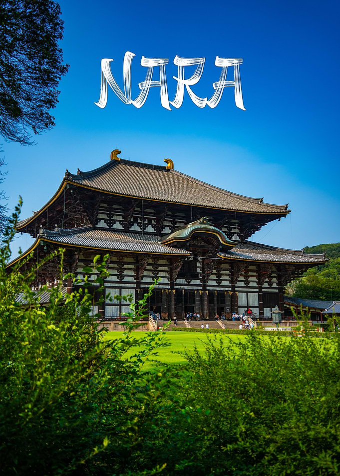 Todai-ji Temple in Nara, Japan
