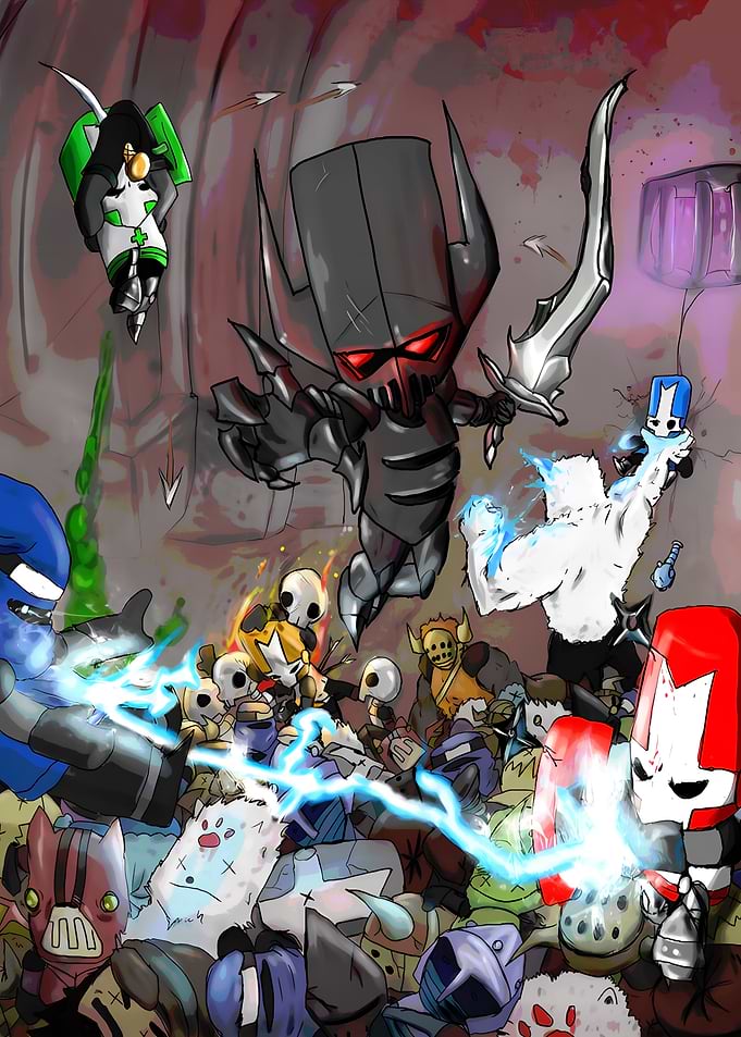 Castle Crashers Battle Scene