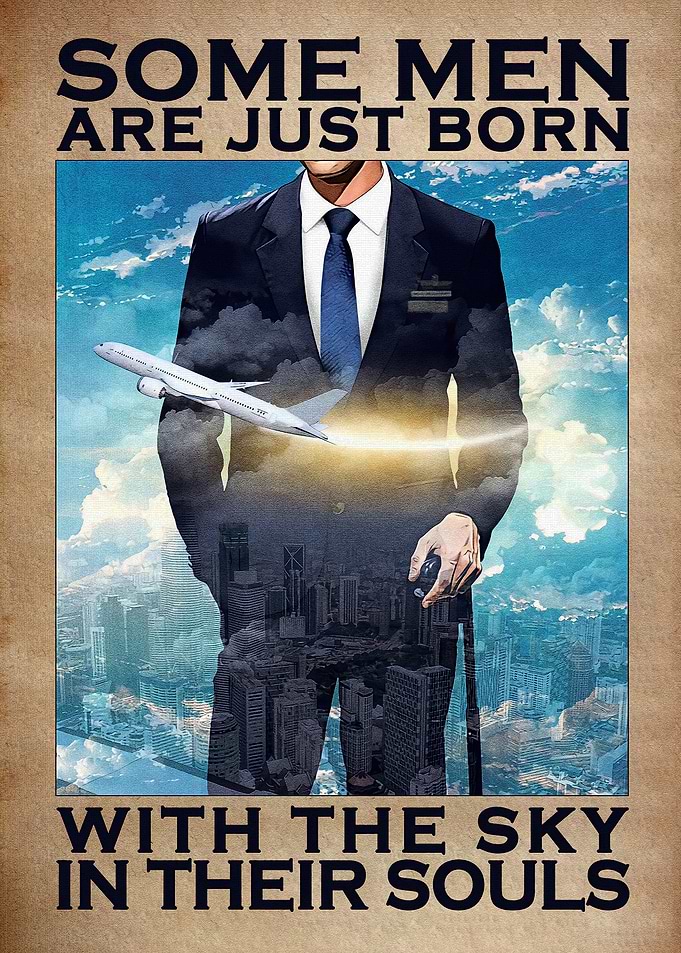 Sky Souls Aviation Poster
