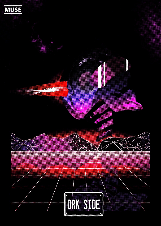 Muse DRK SIDE Album Art