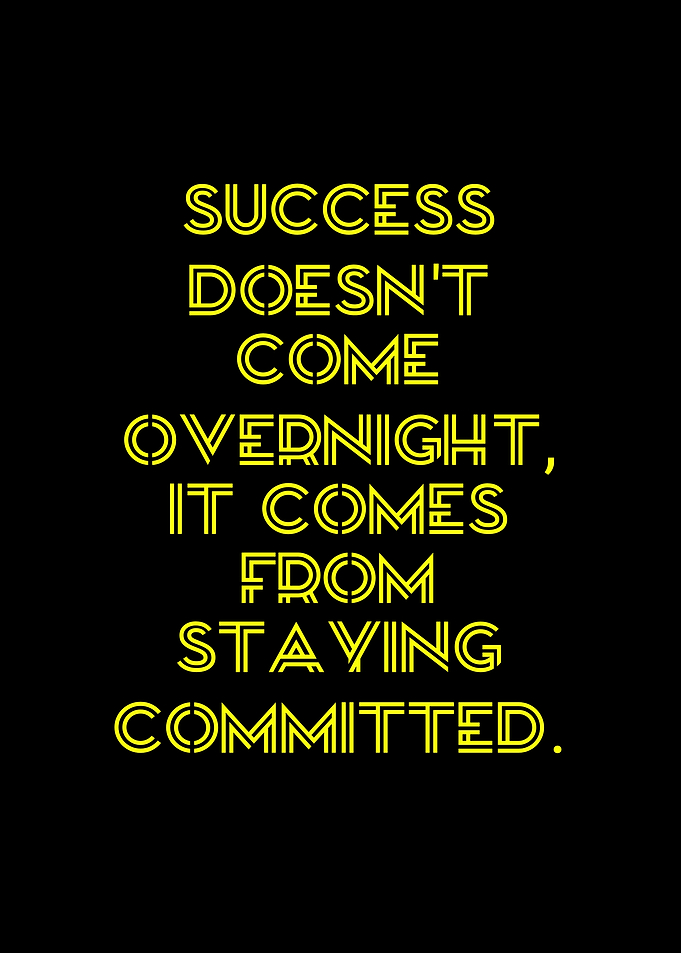 Success Commitment Quote