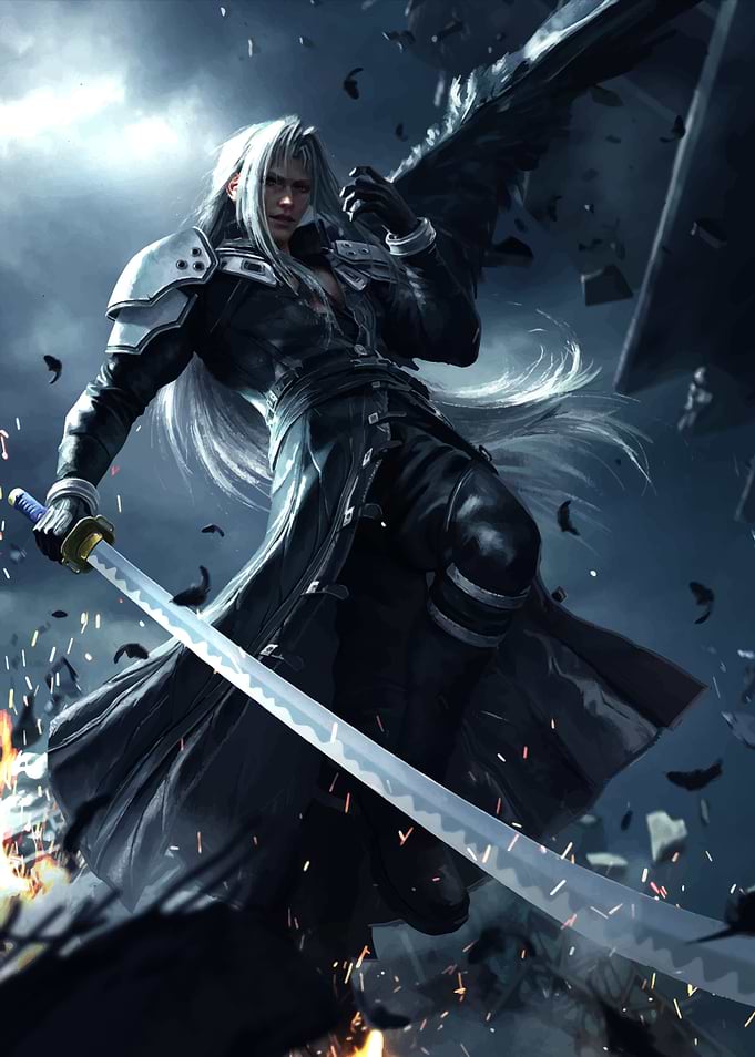 Sephiroth with Masamune