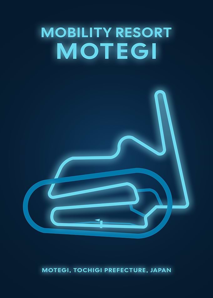Mobility Resort Motegi Track Map