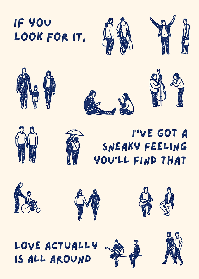 Love Actually Illustration