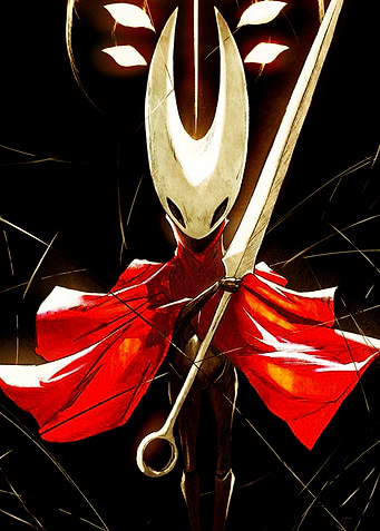 Hornet from Hollow Knight artwork