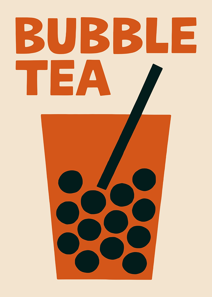 Bubble Tea Illustration
