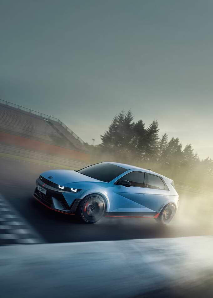 Hyundai Ioniq 5 N on Track