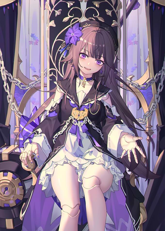 Girl on Throne