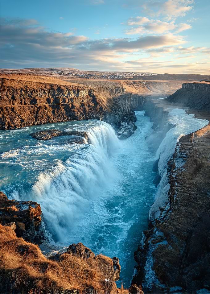 Gullfoss Falls