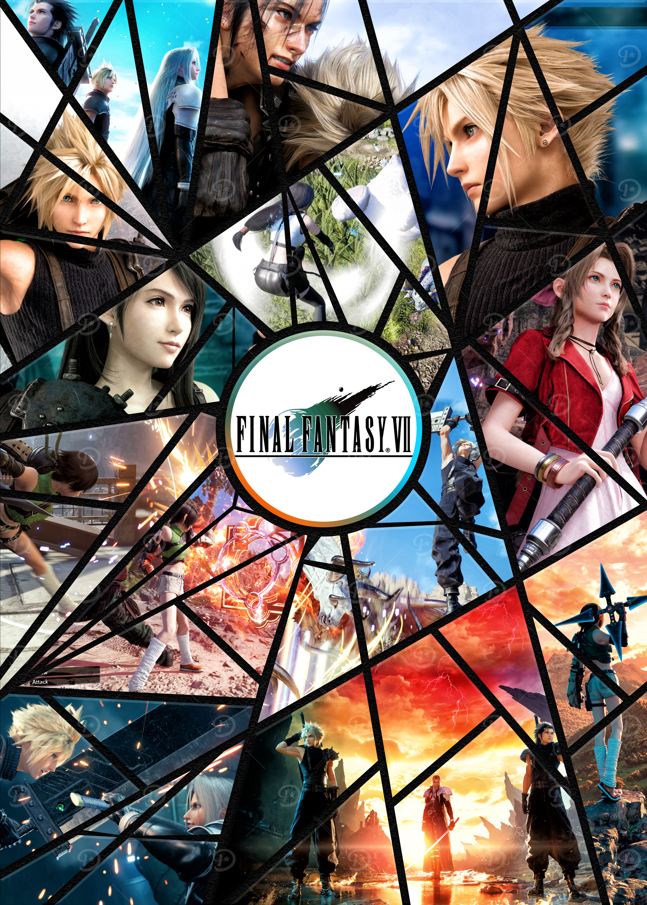 Final fantasy vii Posters Online - Shop Unique Metal Prints