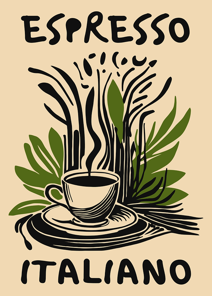 Espresso Italiano Coffee Art