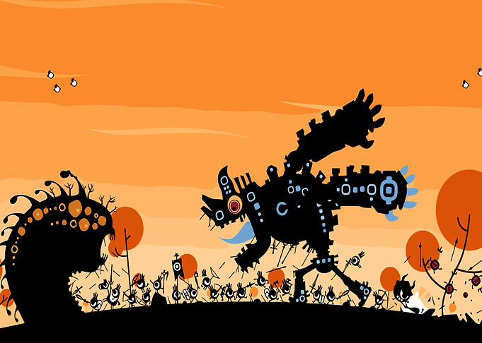 Patapon Game Scene