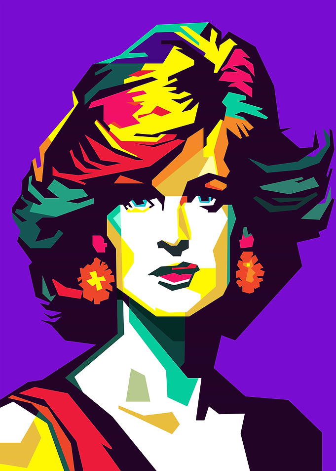 Most Lovely Lady Pop Art
