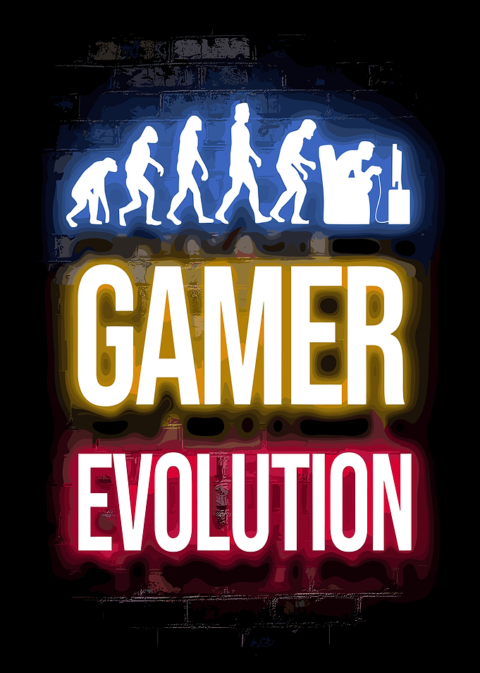 Gamer Evolution Neon Sign