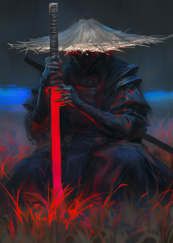Samurai Red Sword