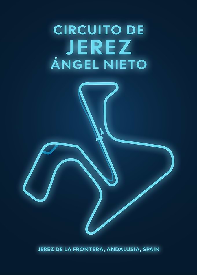 Circuito de Jerez Ángel Nieto Map