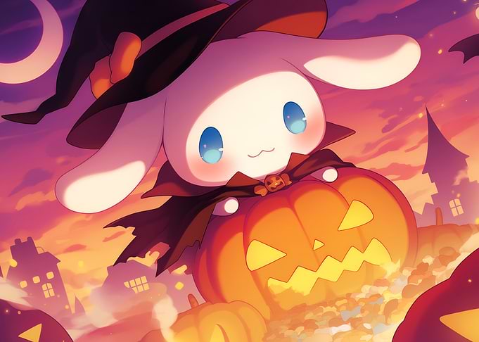Cinnamoroll Halloween Pumpkin