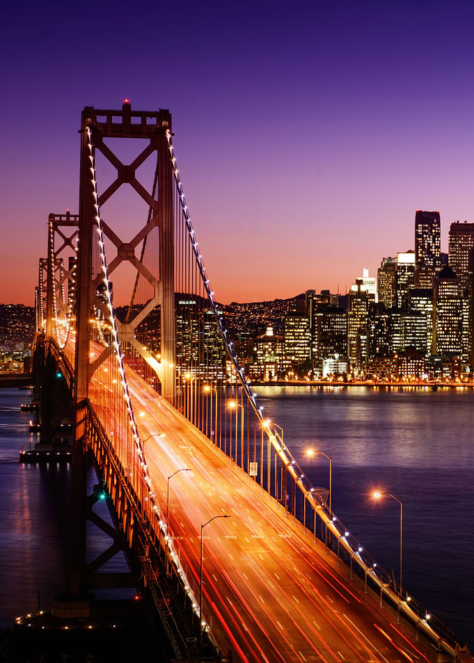 Bay Bridge at Night
