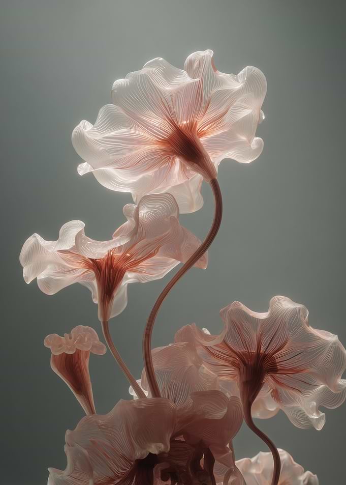 Translucent Floral Arrangement