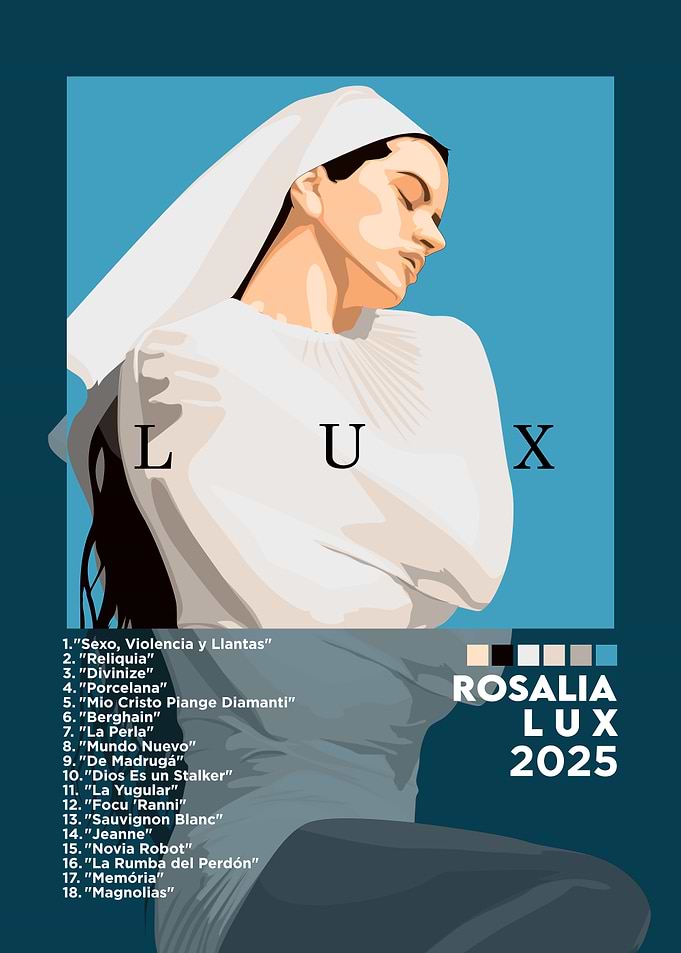 Rosalia LUX 2025 Album Cover
