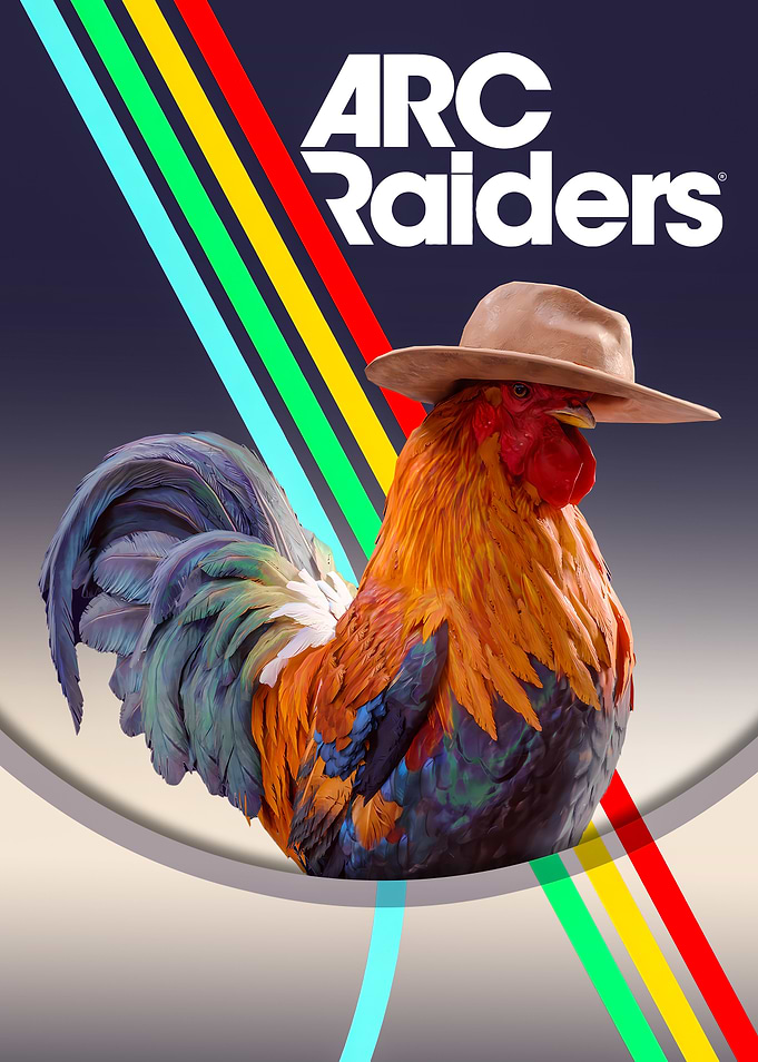 Arc Raiders Rooster with Cowboy Hat