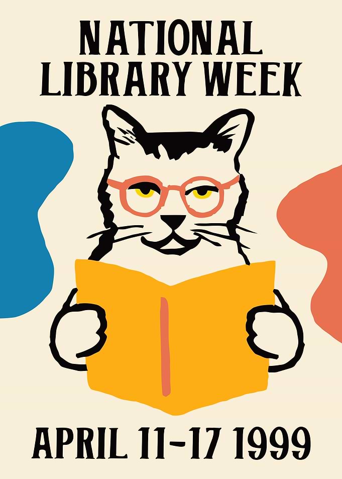 National Library Week 1999 Poster