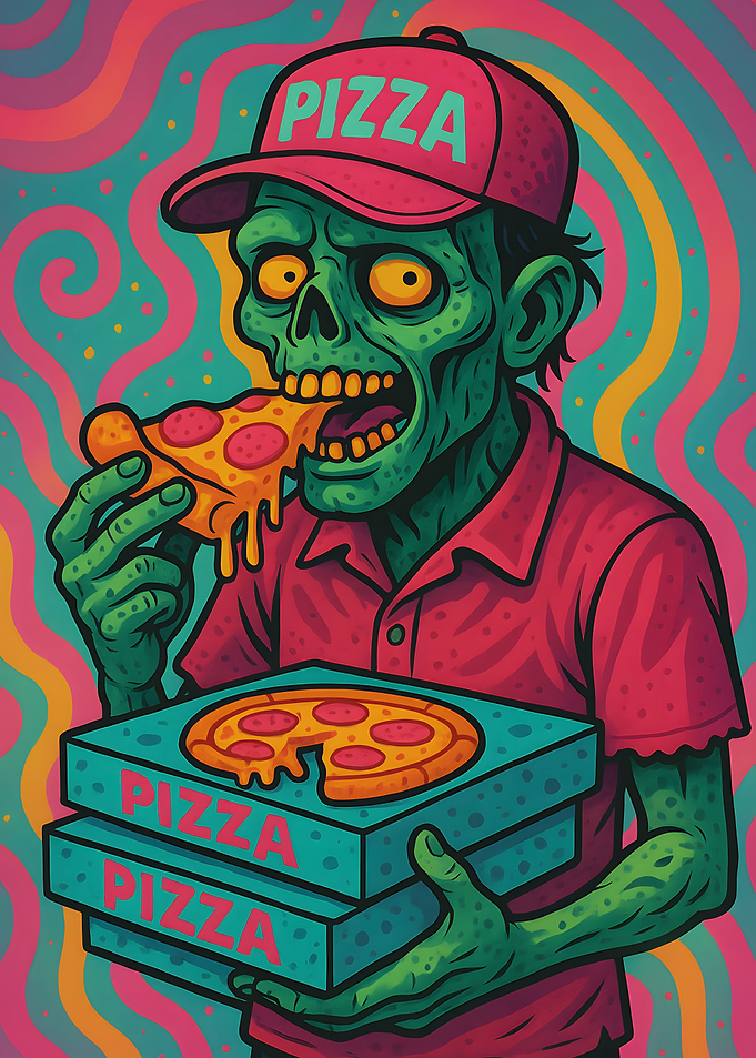 Zombie Pizza Delivery