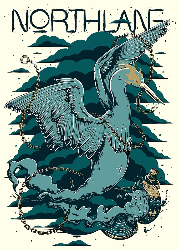 Northlane Album Art with Bird