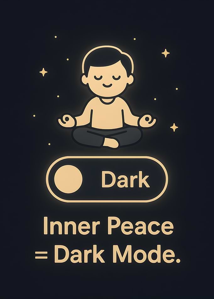 Inner Peace Dark Mode Meditation