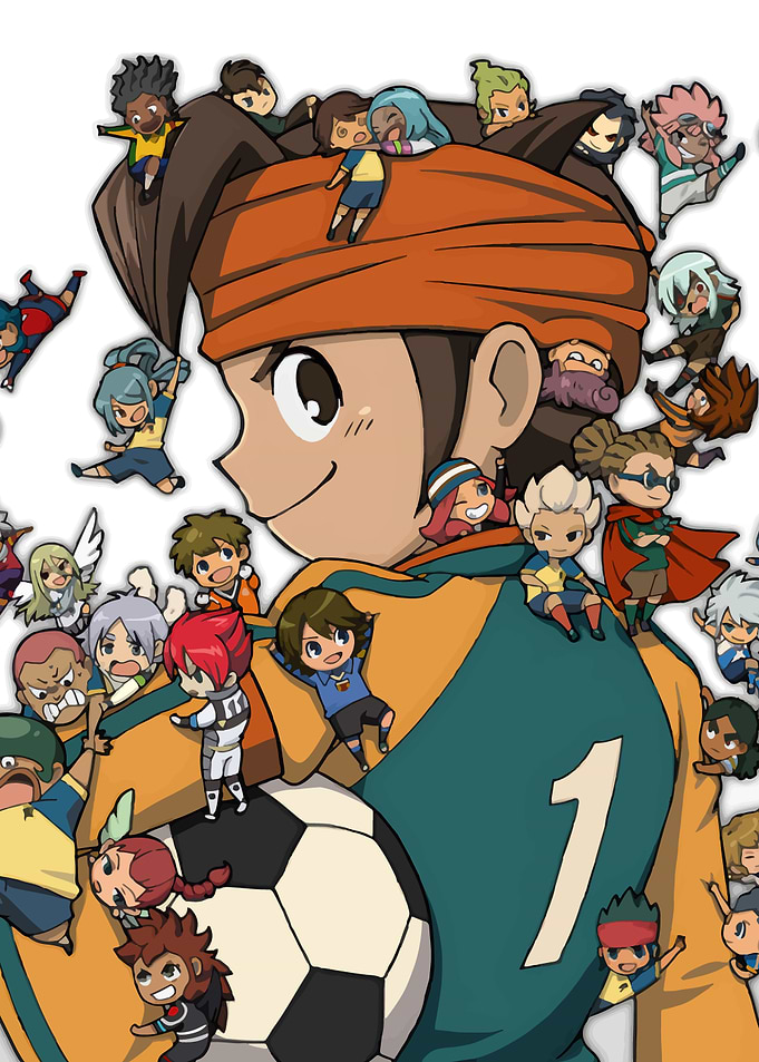 Inazuma Eleven Character Collage