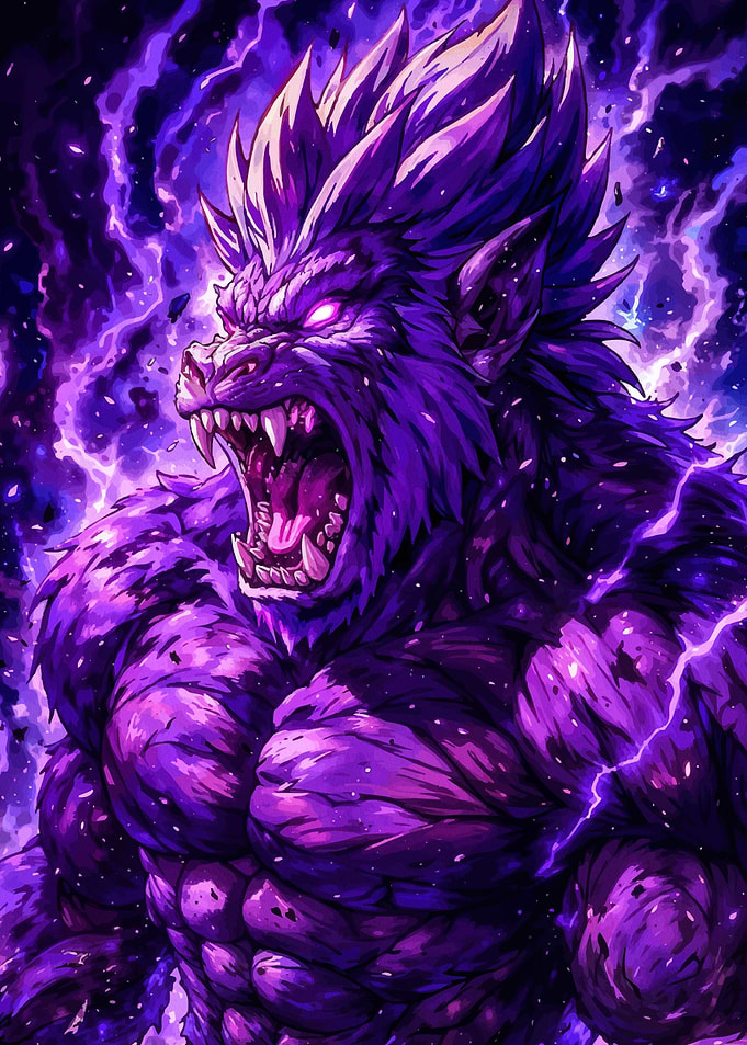 Purple Monster Roar