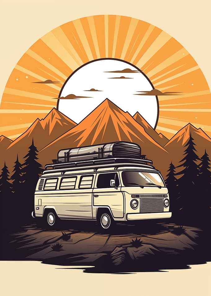 Vintage Van Adventure